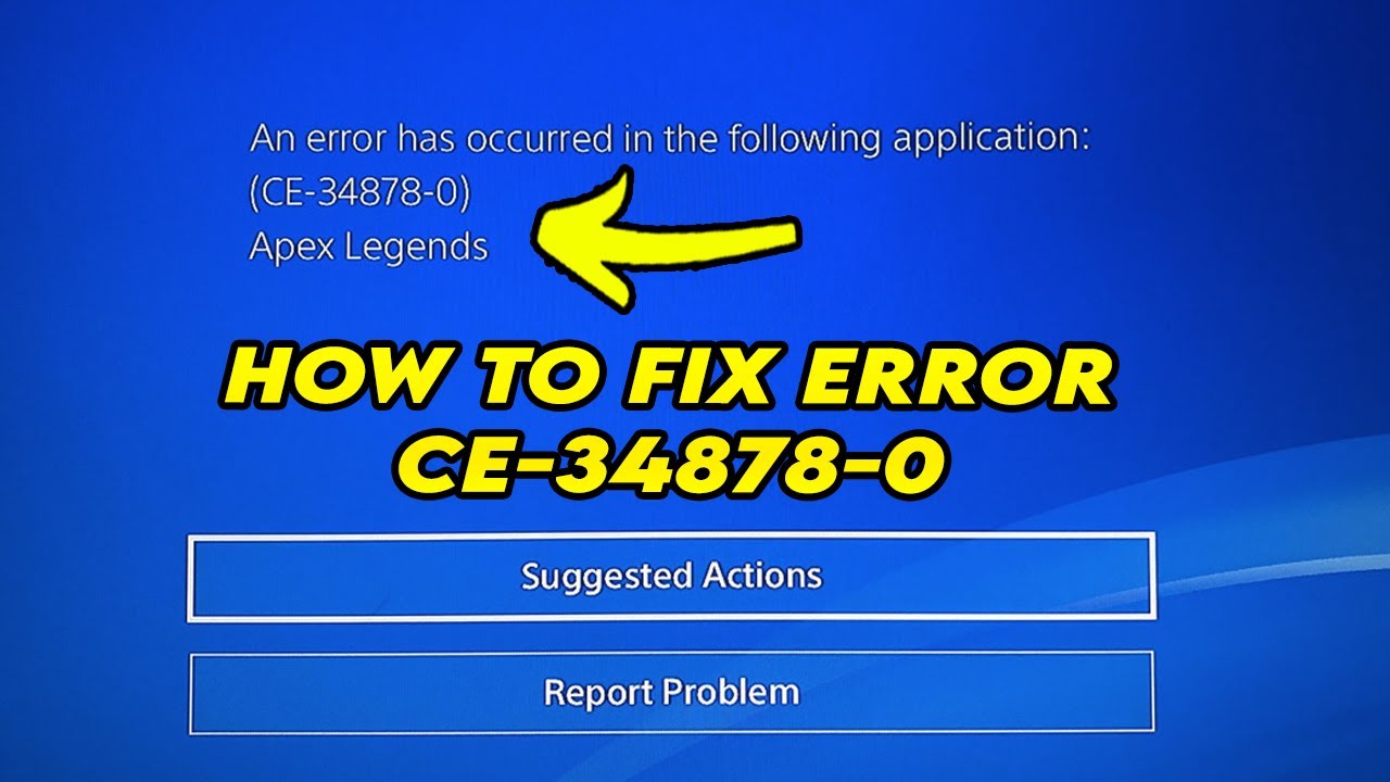 WHAT SHOULD I DO IF I TRY TO PLAY FALLOUT 76 AND I RECEIVE ERROR CODE "CE-34878-0"?